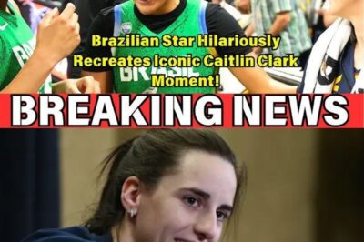 Brazilian Star Hilariously Recreates Iconic Caitlin Clark Moment! (NH)