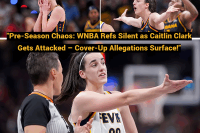 “Pre-Season Chaos: WNBA Refs Silent as Caitlin Clark Gets Attacked – Cover-Up Allegations Surface!”