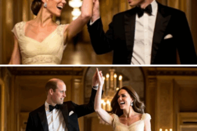 A midnight corridor, no music, just love — William and Kate’s secret dance leaves palace staff stunned and fans breathless.