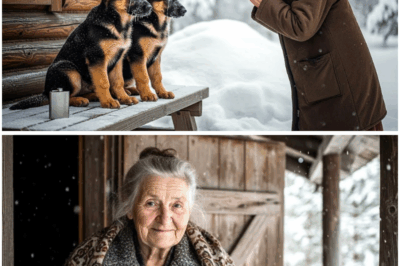 An Elderly Woman Sheltered Two Freezing Dogs—But by Morning, Police Surrounded Her House with a Shocking Revelation (tt)