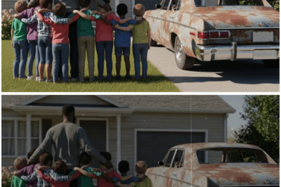 Adopted Children Bought Their Dad a $50 Car—What He Found Hidden Inside Left Everyone in Tears (tt)