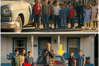 Adopted Kids Surprise Dad With Broken-Down Car—What He Found Inside Left Him Speechless (tt)