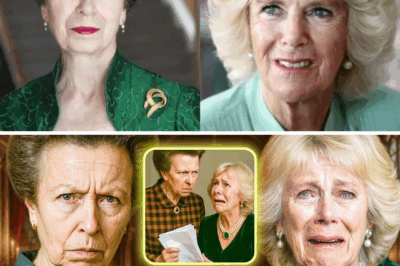 Royal bombshell erupts at Windsor: Princess Anne exposes Camilla’s shocking plot, leaving the monarchy shaken and succession in doubt!