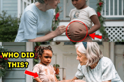 Christmas Visit Goes Shockingly Wrong: Little Girl Confronts Unexpected Reality Behind Elderly Neighbor’s Smile