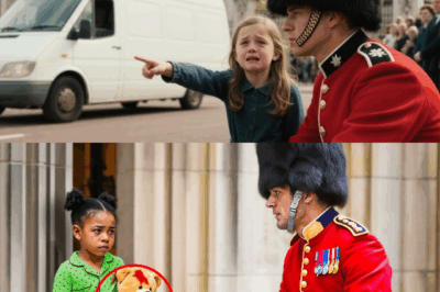 Little Black Girl in Pajamas Approaches Royal Guard, Her Words Prompt Immediate Backup