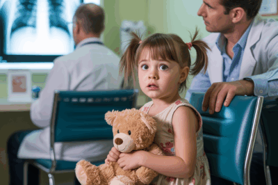 Doctor Spots Something Alarming in Nervous Girl, Calls 911 Instantly