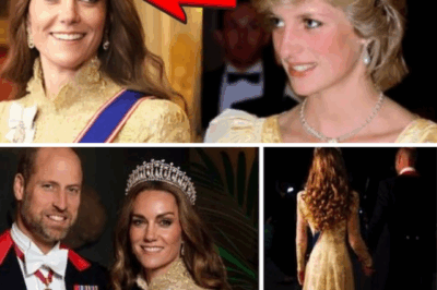 🔥Catherine stuns in Diana’s tiara and Queen Elizabeth’s earrings—Camilla furious, whispers of palace rivalry and hidden power struggles explode worldwide!