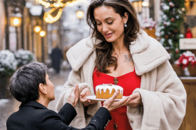 What Happened When a Little Beggar Gave Angelina Jolie Cake This Christmas Will Shock You