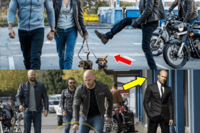 Shocking Incident: Biker Abuses Dogs, Doesn’t Know Jason Statham Lives Next Door