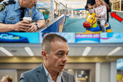 Girl Waves to Cop at Mall But What He Notices Next Makes Him Act Immediately