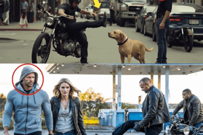 Biker Abuses Dogs for Fun – Jason Statham Turns Out to Be Their Owner