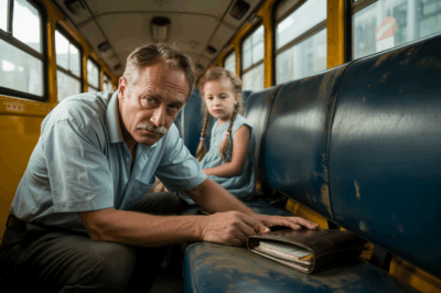 Bus Driver Sees Girl Crying Every Day, Shocking Discovery Under Seat Revealed