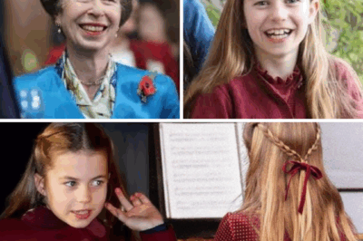 Princess Anne, usually the stoic ‘hardest working royal,’ was left in tears as young Princess Charlotte’s secret piano performance filled Windsor Castle with haunting beauty—William whispered to Kate, ‘Diana would have loved this.’ The final chord gave Anne the greatest gift of all.