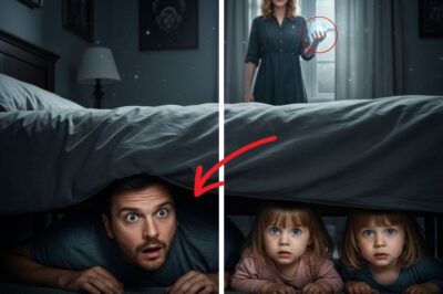A Father Hides Under His Twins’ Bed to Expose His Wife’s Sinister Secret.