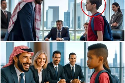 “I Speak 9 Languages,” Said the Cleaner’s Son—The Arab Millionaire Laughed, Then Froze in Shock (tt)