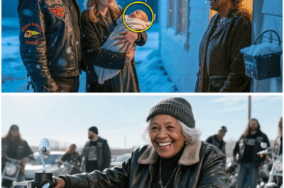 Black Woman Took In a Freezing Hells Angel’s Family for One Night—Days Later, Dozens of Bikers Pulled Up to Her Home (tt)