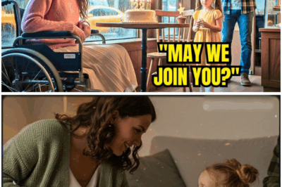 CEO’s Paralyzed Daughter Sat Alone at Her Birthday Cake—Until a Single Dad Whispered, “Can We Join You?” (tt)