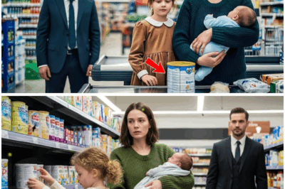 Millionaire Watches Struggling Mom Put Back Baby Milk, Then Quietly Follows Her Out of the Store (tt)