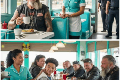 Waitress Stands Up for a Hell’s Angel During Police Confrontation — The Next Day, 200 Bikers Surrounded Her Diner (tt)