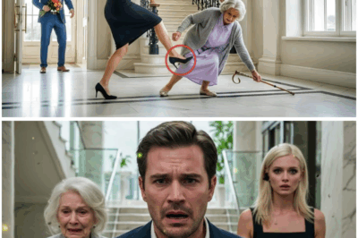 Millionaire Returned Home Early and Caught His Fiancée Kicking His Elderly Mother — What He Did Next Shocked Everyone (tt)