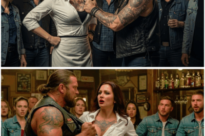 Biker Tore Waitress’s Shirt in a Packed Bar and Froze in Shock at What Was Revealed (tt)
