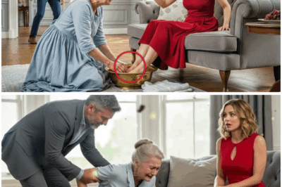 The Elderly Woman Pleaded With Her Son’s Fiancée, “My Arms Are Tired!”—Then the Millionaire Rushed In (tt)