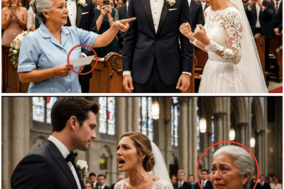 Poor Cleaner Spoke Up at the Altar—And the Millionaire Canceled the Wedding on the Spot (tt)