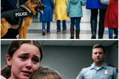 Little Girl Gave a Silent Signal to a Police Dog—What Happened Next Left Everyone in Shock (tt)