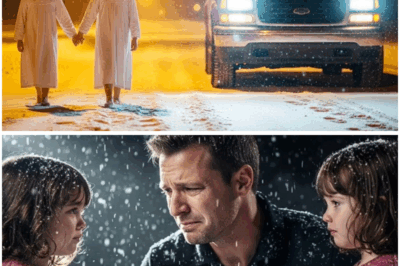Single Dad Finds Twin Girls Abandoned on Christmas Eve — The Truth Behind Their Story Shook Him to the Core (tt)