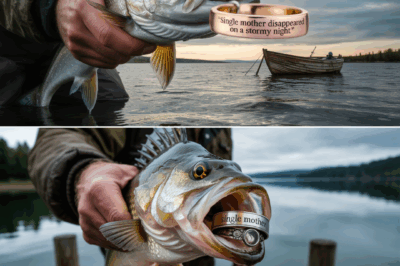 Single Mother Vanishes on Stormy Night — 10 Years Later, Her Wedding Ring Emerges From a Fish Pulled From the Lake