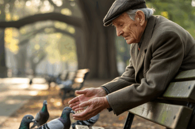 A Lonely Old Man Fed Birds Every Day — When a Boy Asked Him Why, His Reply Broke Everyone’s Heart (tt)