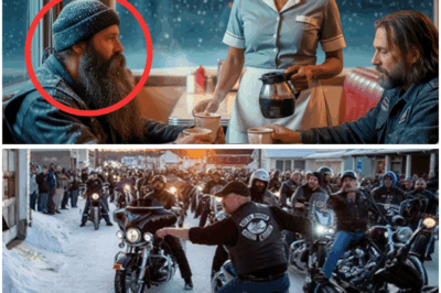 When Kindness Sparked Loyalty: Black Waitress Shelters 12 Hells Angels, Wakes to 120 Bikes Outside (tt)