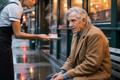 Maya Faces the Mysterious Stranger in the Rain-Soaked Diner
